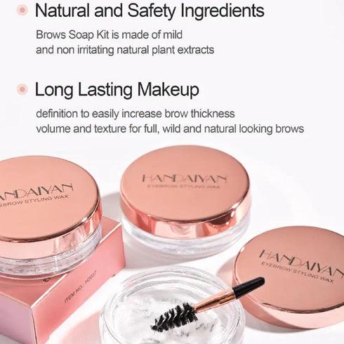 Transparent Pomade Eyebrow - Handaiyan